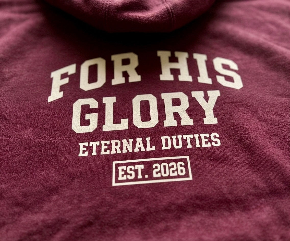 FOR HIS GLORY