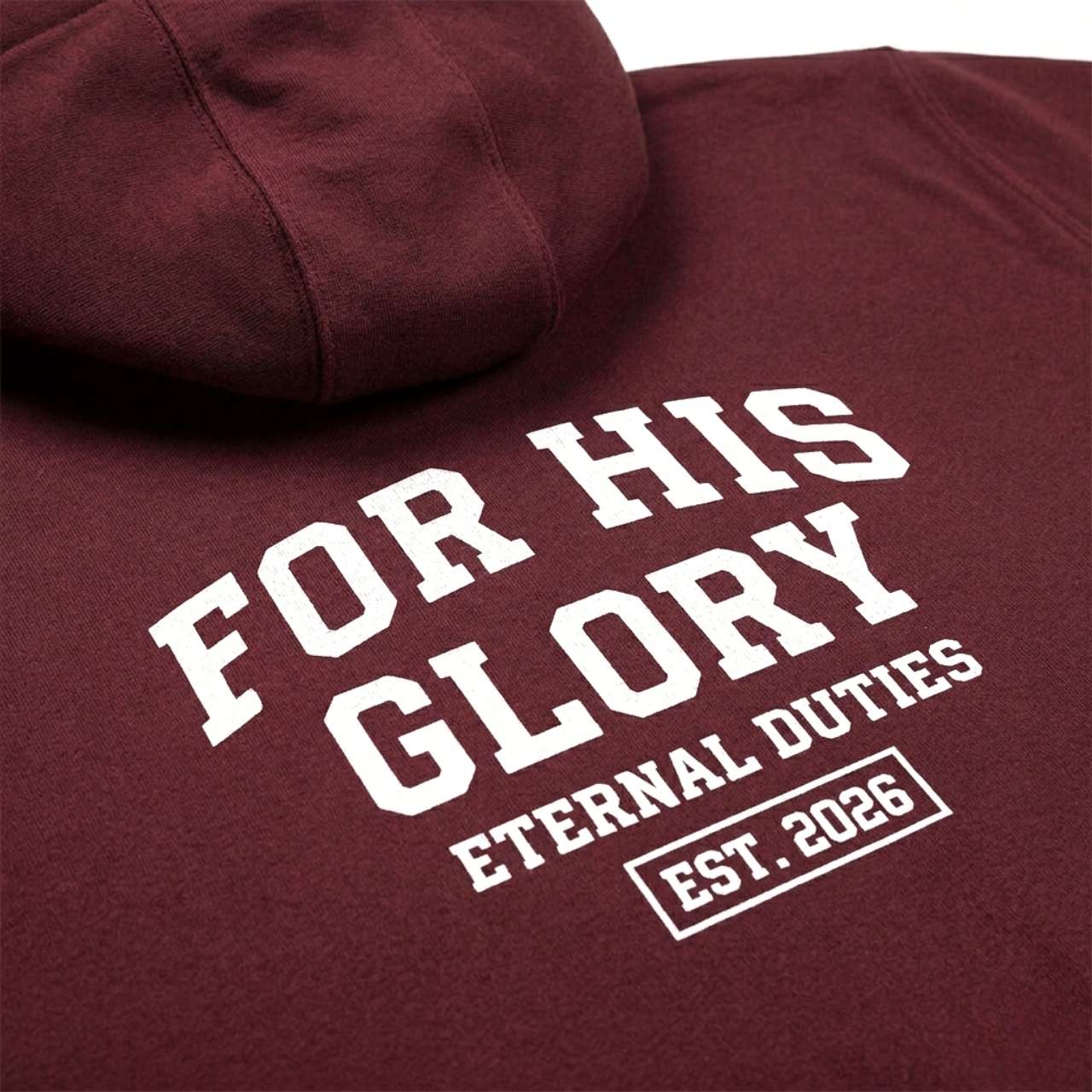 FOR HIS GLORY